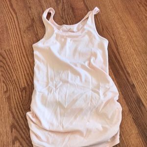 Maternity tank top light pink